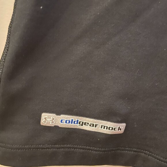 Under Armour Women's ColdGear Authentics Mock Neck long-sleeve shirt Size XS - Picture 4 of 4